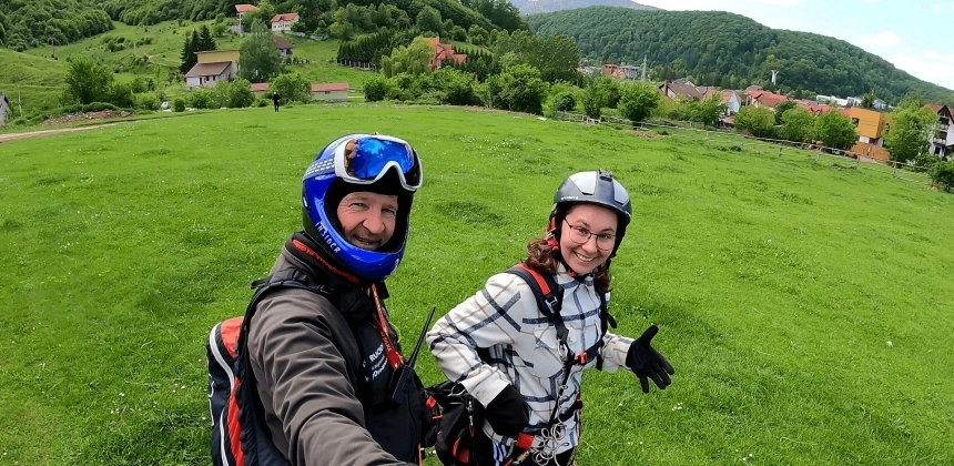 ZBOR CU PARAPANTA - PE ARIPILE CURENȚILOR TERMICI