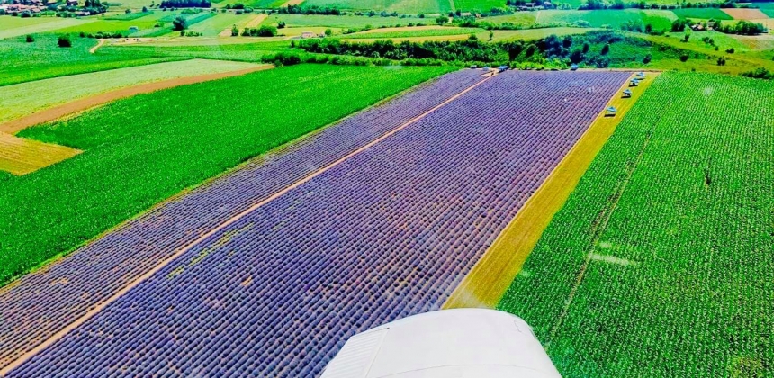 DE LA TÂRGU MUREȘ LA SOVATA – ZBOR PANORAMIC CU AVIONUL